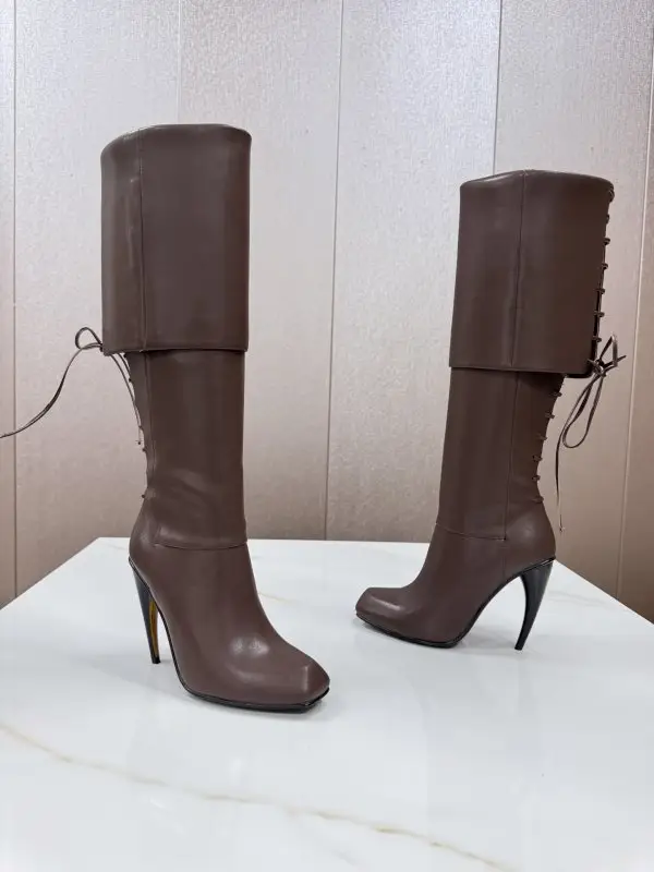 Alexander McQueen Сапоги на высоком каблуке — Фото 2