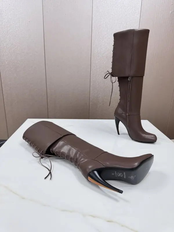 Alexander McQueen Сапоги на высоком каблуке — Фото 3