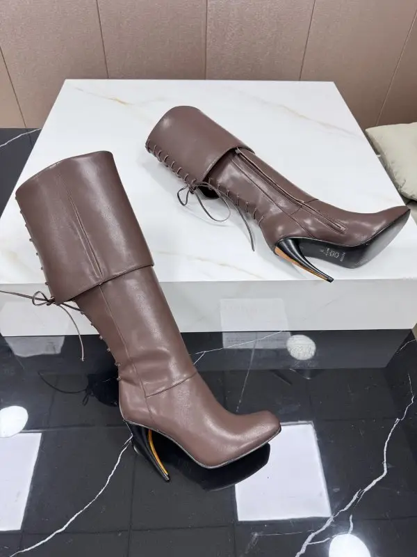 Alexander McQueen Сапоги на высоком каблуке — Фото 4