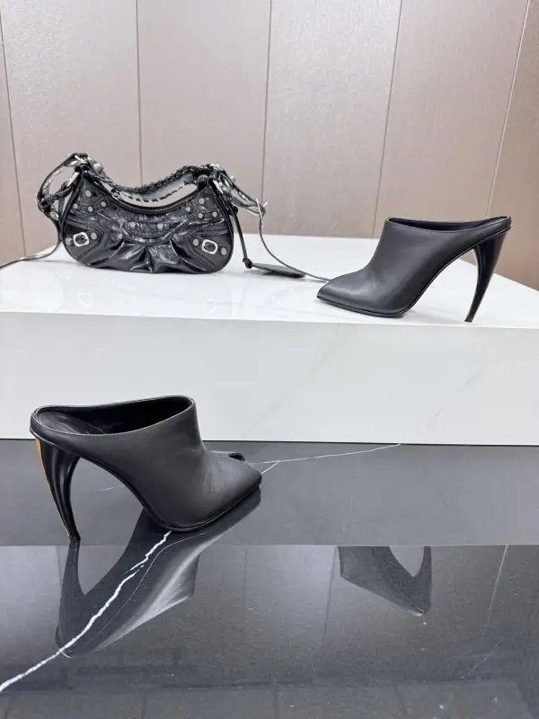 Alexander McQueen Мюли на высоком каблуке — Фото 5