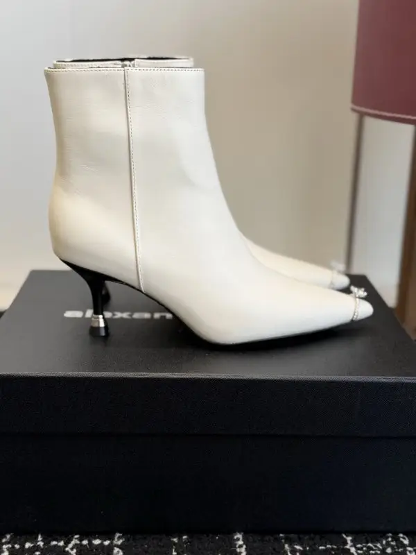 Alexander Wang Ботильйони на блискавки з кільцем на шкарпетці — Фото 2