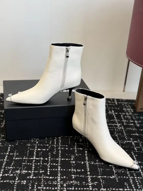 Alexander Wang Ботильйони на блискавки з кільцем на шкарпетці — Фото 3