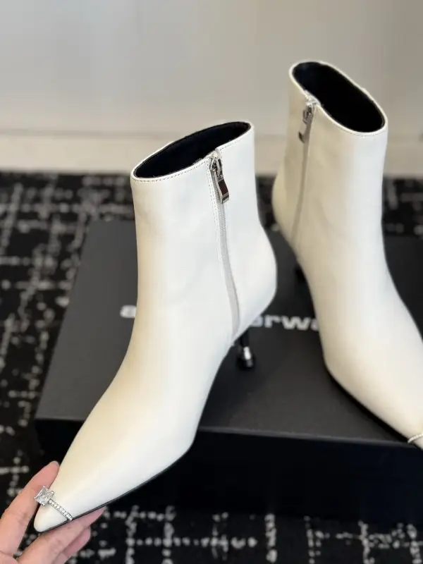 Alexander Wang Ботильйони на блискавки з кільцем на шкарпетці — Фото 5