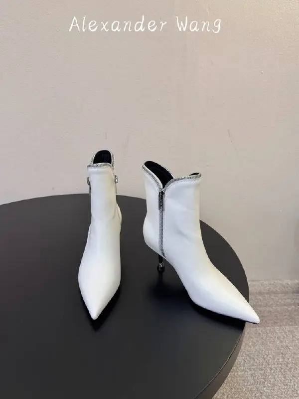 Alexander Wang Ботильоны на молнии — Фото 4