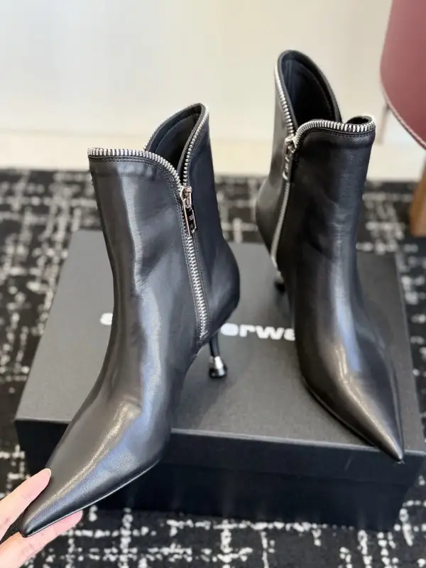 Alexander Wang Ботильйони на блискавки — Фото 5