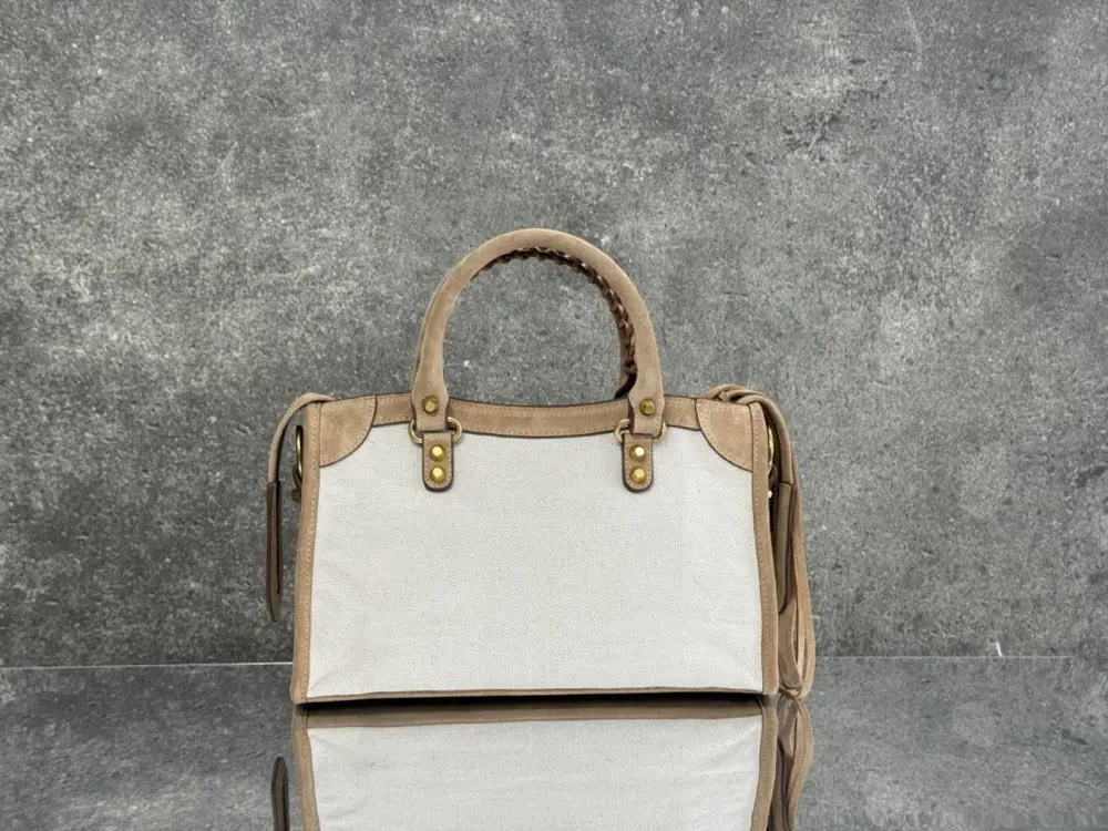 Balenciaga Сумка Le City Canvas Motorcycle 30 см — Фото 2