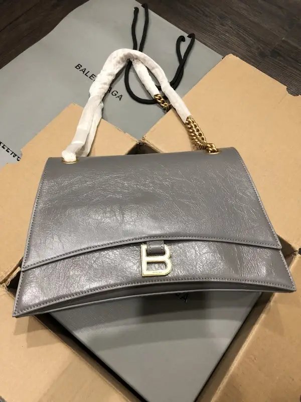 Balenciaga — A bag on shoulder Crush Chain secondary size from chain
