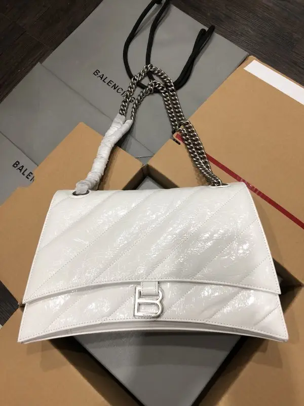 Balenciaga — A bag on shoulder Crush Chain secondary size from chain