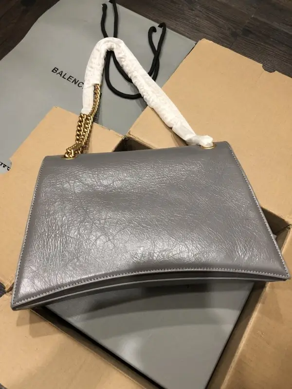 Balenciaga Сумка на плечо Crush Chain среднего размера с цепочкой — Фото 2
