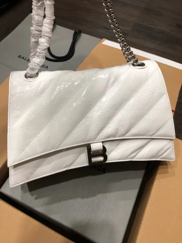 Balenciaga Сумка на плечо Crush Chain среднего размера с цепочкой — Фото 2