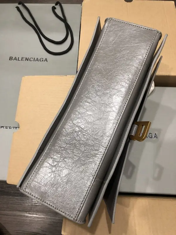 Balenciaga Сумка на плечо Crush Chain среднего размера с цепочкой — Фото 5