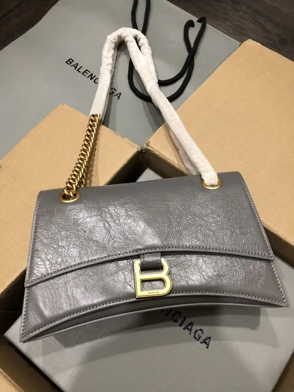 Balenciaga — A bag on shoulder Crush Chain Small size from chain