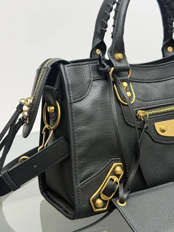 Balenciaga Сумка шопер Le City 30 см кожаная — Фото 3