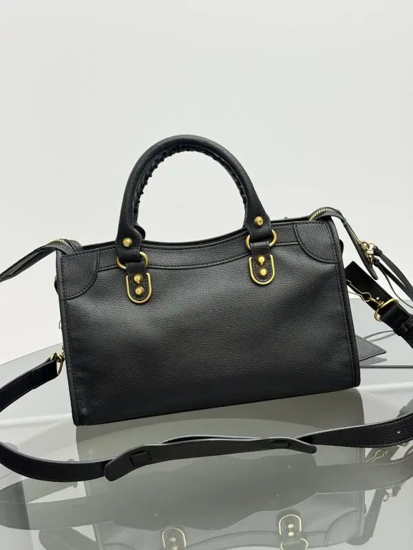 Balenciaga Сумка шопер Le City 30 см кожаная — Фото 4