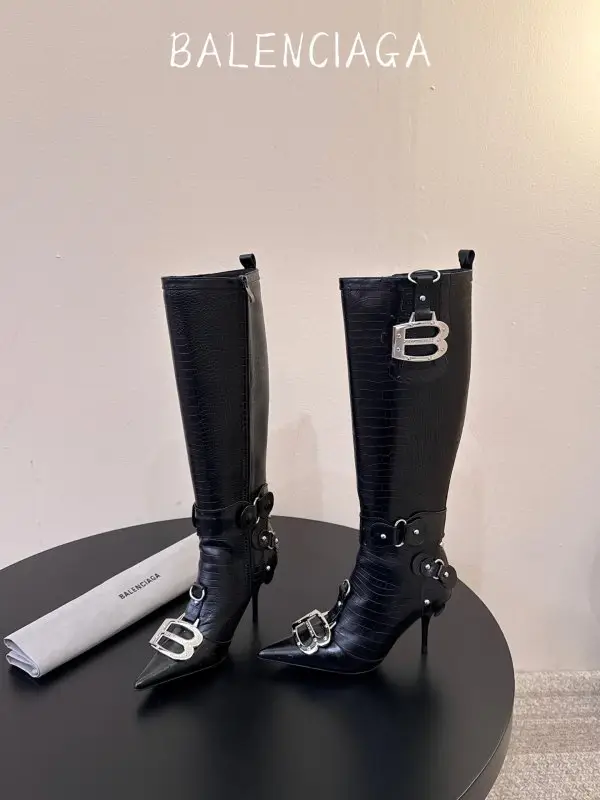 Balenciaga Сапоги женские на шпильке — Фото 3