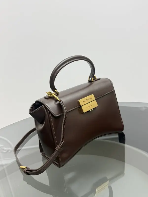 Balenciaga Маленька жіноча сумка Hourglass Avenue 23 см з верхньої ручкою — Фото 2