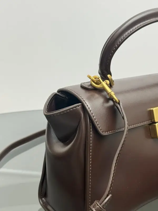 Balenciaga Маленька жіноча сумка Hourglass Avenue 23 см з верхньої ручкою — Фото 3