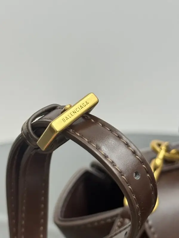 Balenciaga Маленька жіноча сумка Hourglass Avenue 23 см з верхньої ручкою — Фото 4