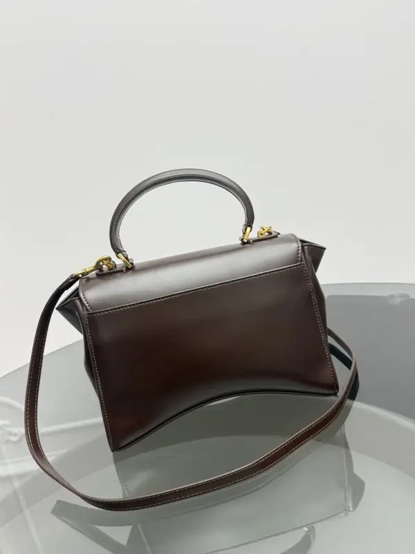 Balenciaga Маленька жіноча сумка Hourglass Avenue 23 см з верхньої ручкою — Фото 5