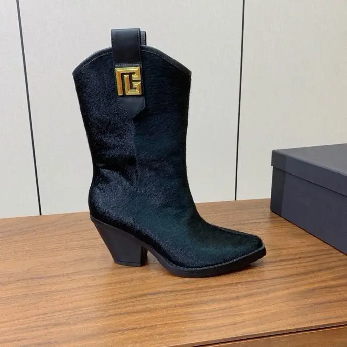 Balmain Ботильйони на високому підборах — Фото 1