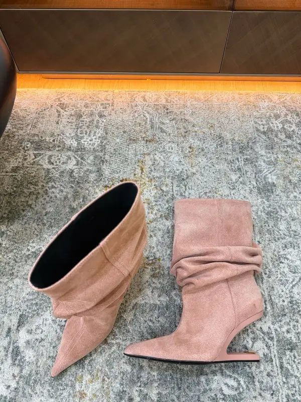 Balmain — Ankle boots suede