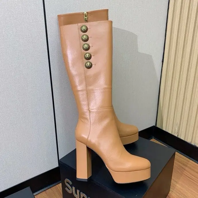 Balmain Boots leather women's — Photo 2