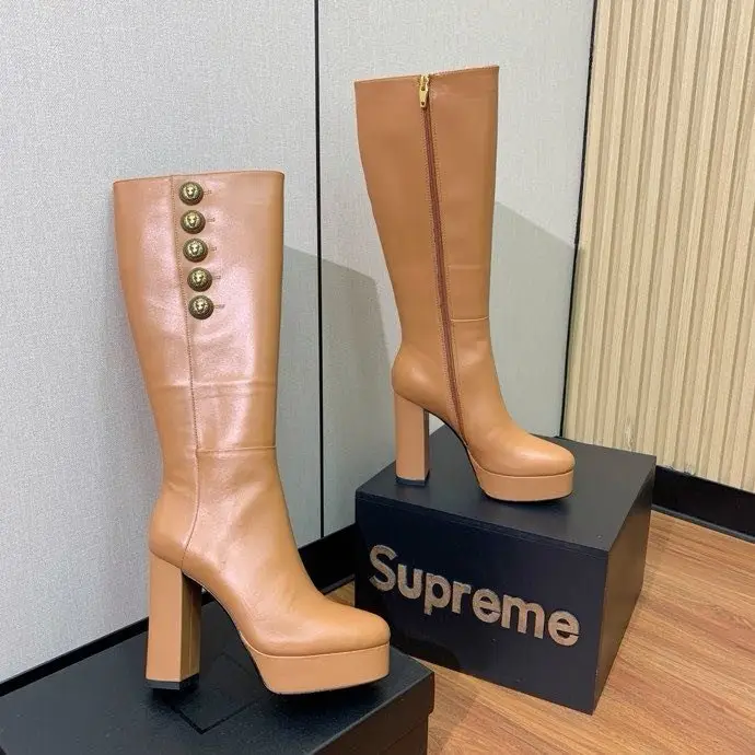 Balmain Boots leather women's — Photo 3