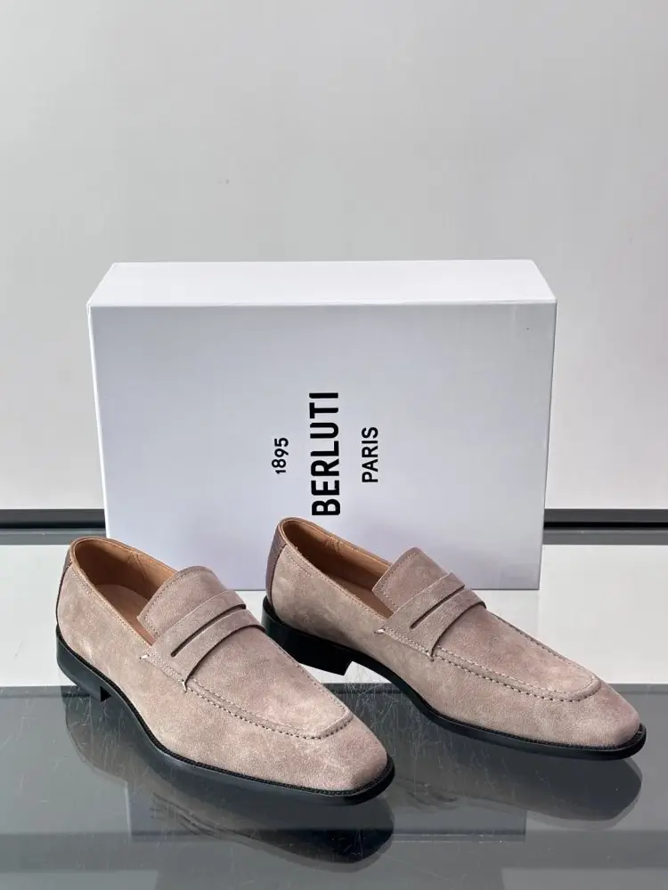 Berluti Класичні шкіряні туфлі чоловічі — Фото 5