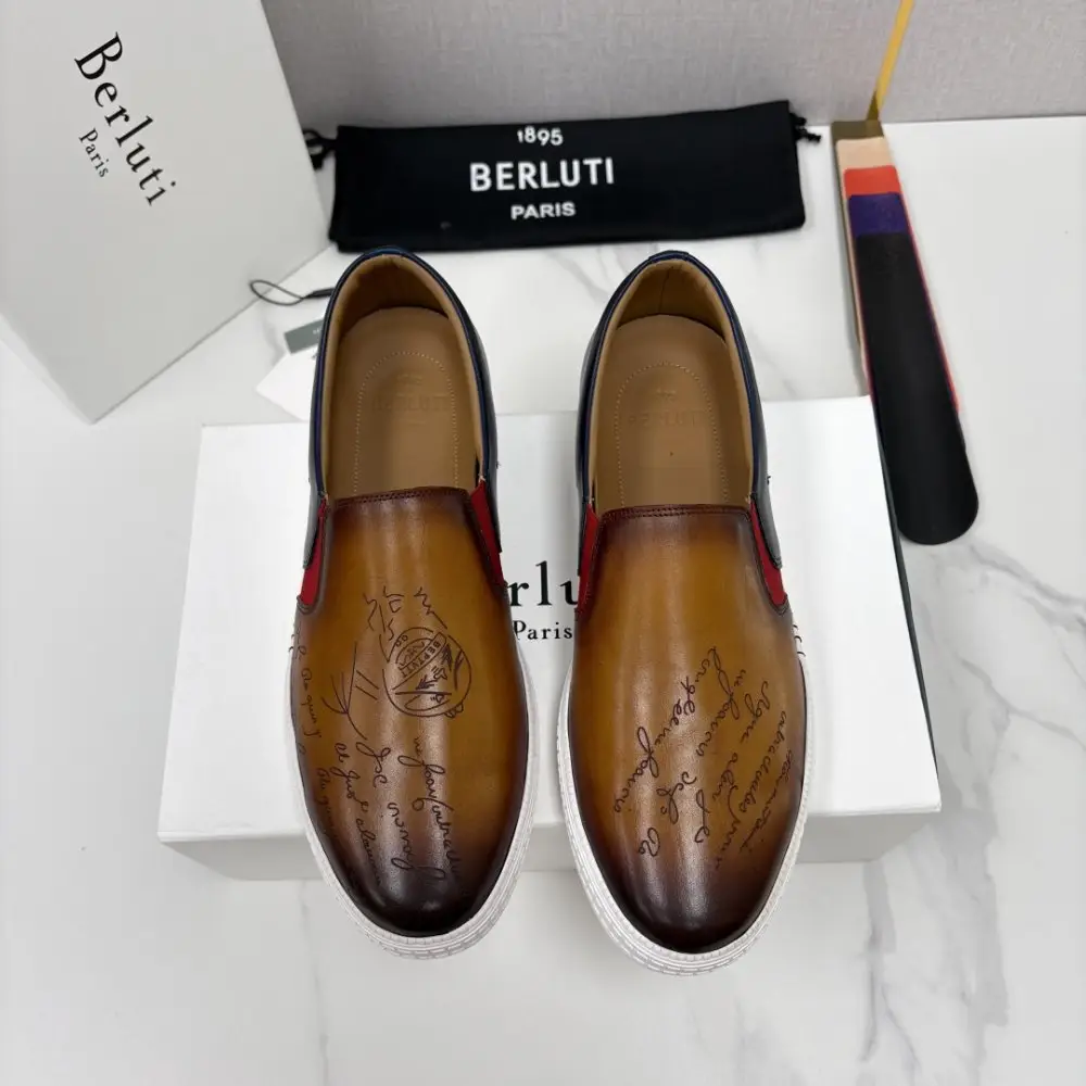Berluti Лоферы leather men's — Photo 2