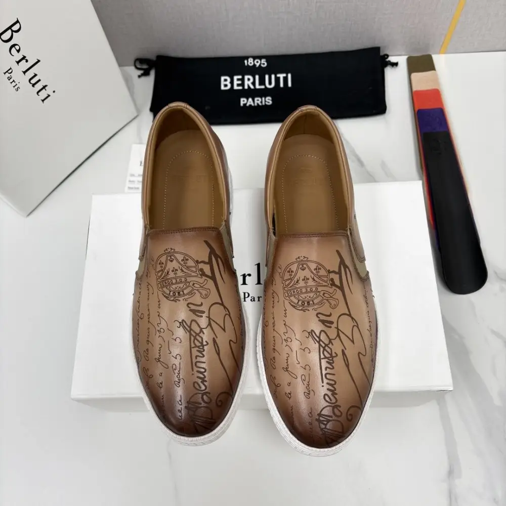 Berluti Лоферы leather men's — Photo 2