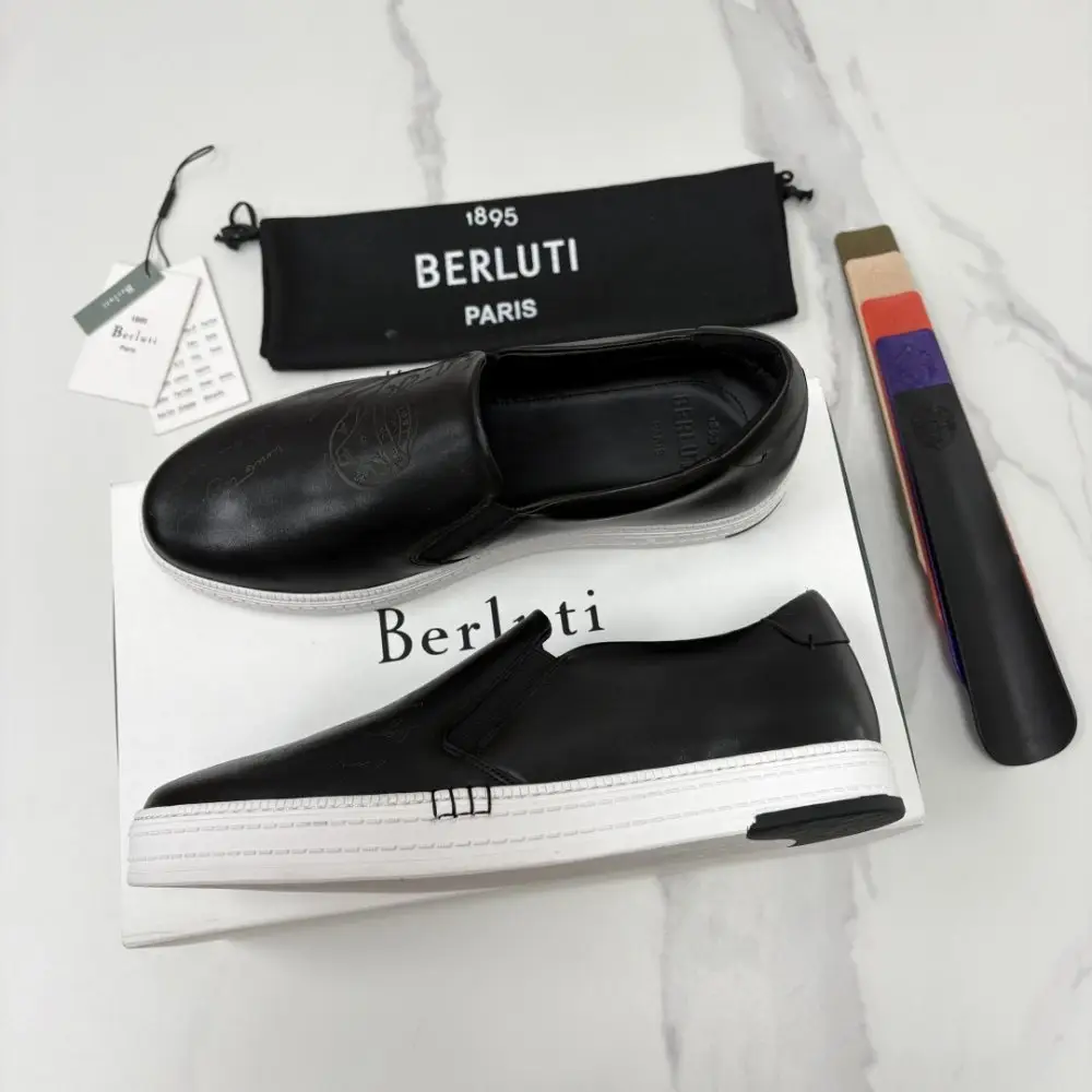 Berluti Лоферы шкіряні чоловічі — Фото 3