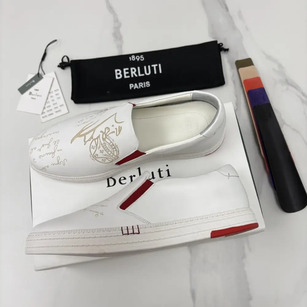 Berluti Лоферы шкіряні чоловічі — Фото 3