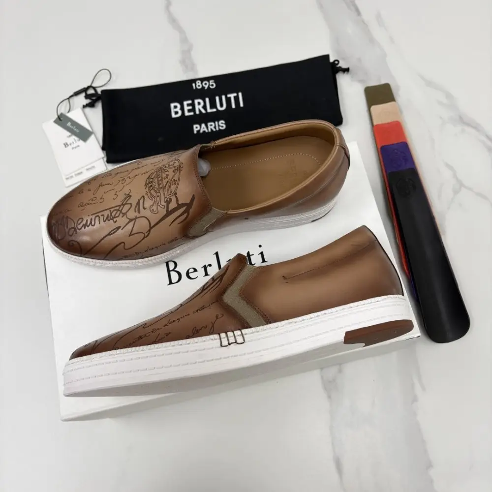 Berluti Лоферы leather men's — Photo 3