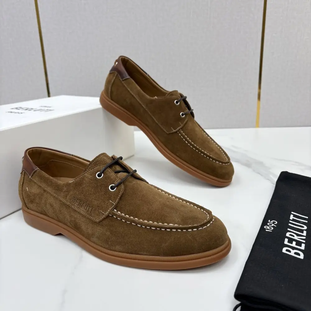 Berluti — Лоферы leather on lace