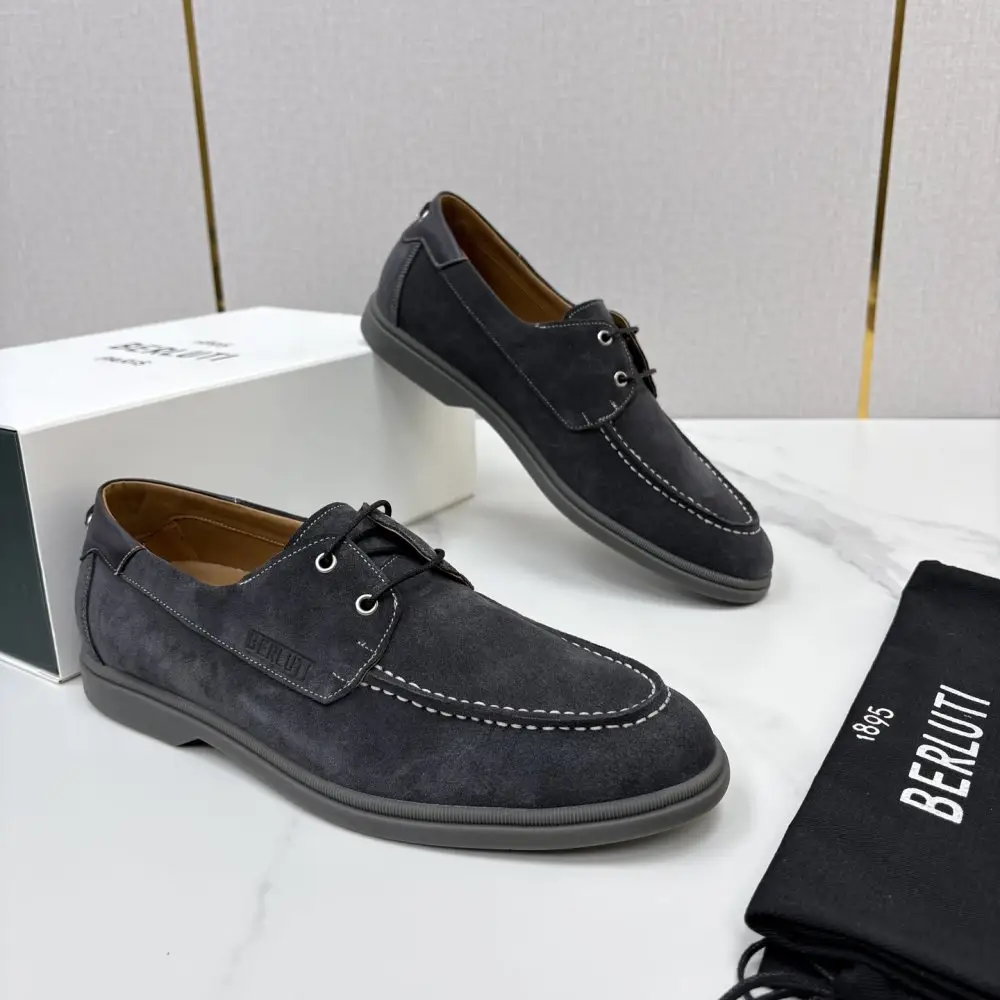Berluti — Лоферы шкіряні на шнурівці