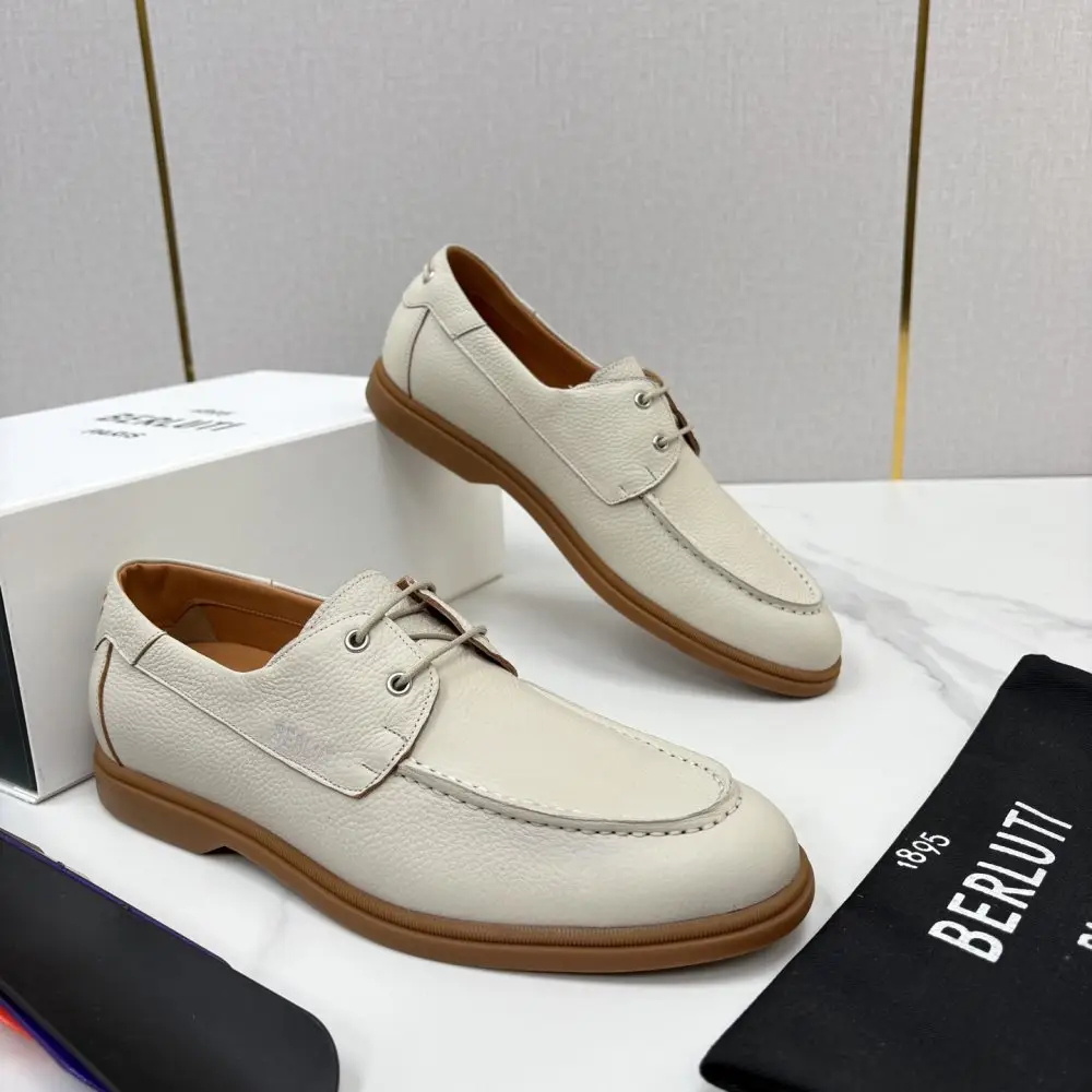Berluti — Лоферы шкіряні на шнурівці