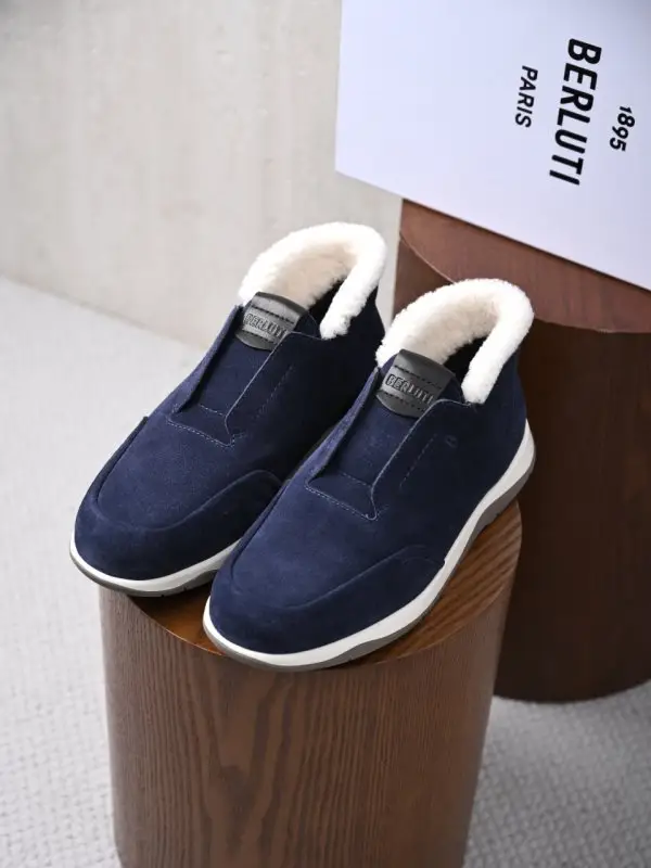 Berluti — Кросівки Echappée на хутрі чоловічі