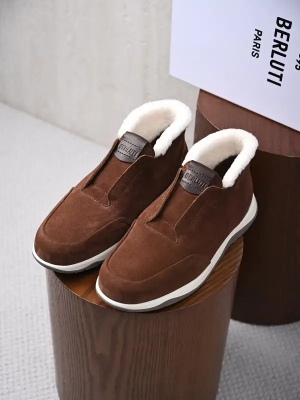 Berluti — Кросівки Echappée на хутрі чоловічі