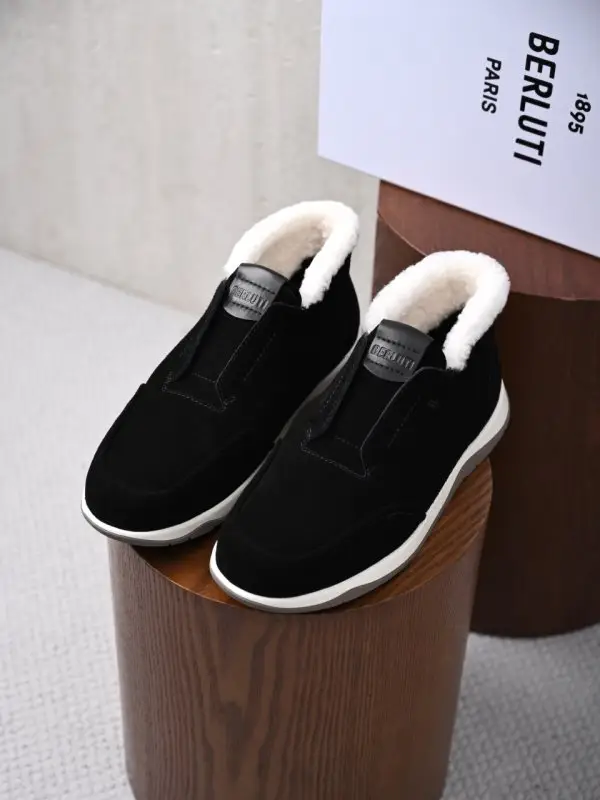 Berluti — Кросівки Echappée на хутрі чоловічі