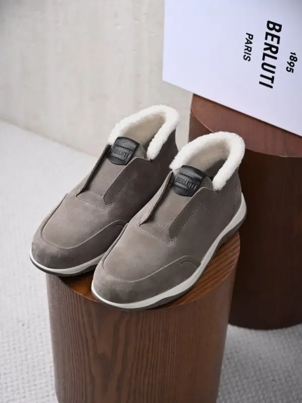 Berluti — Кросівки Echappée на хутрі чоловічі