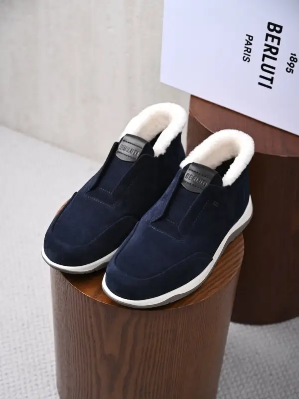 Berluti — Кросівки Echappée на хутрі чоловічі