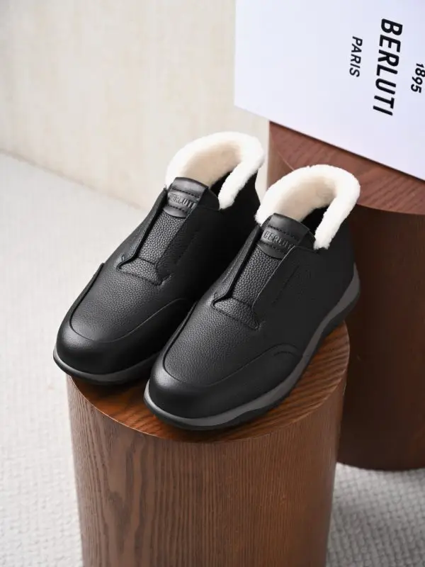 Berluti Кросівки Echappée на хутрі чоловічі — Фото 1
