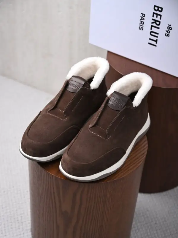 Berluti — Кросівки Echappée на хутрі чоловічі