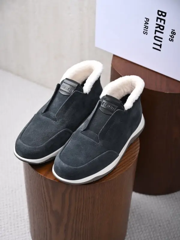 Berluti — Кросівки Echappée на хутрі чоловічі