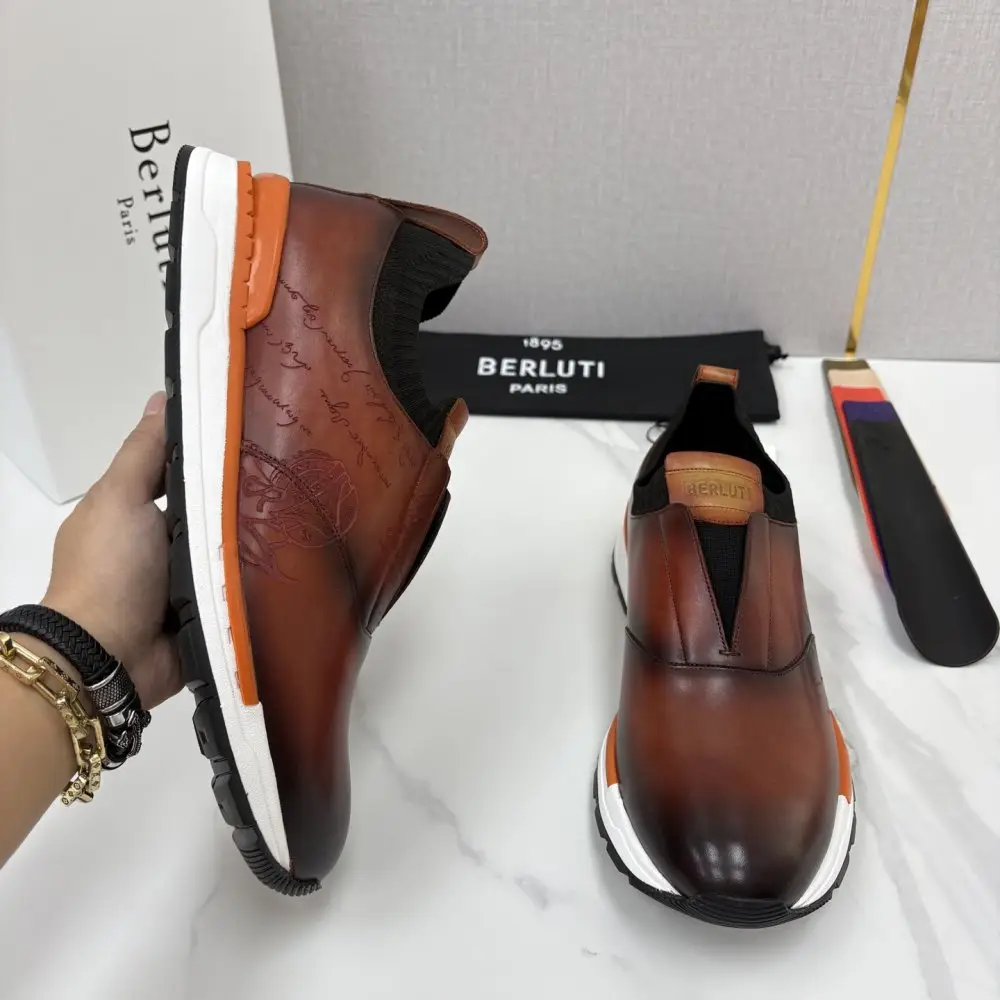 Berluti Кроссовки мужские — Фото 4