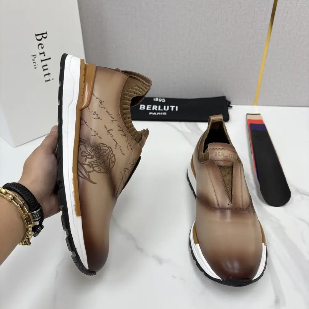 Berluti Кроссовки мужские — Фото 4