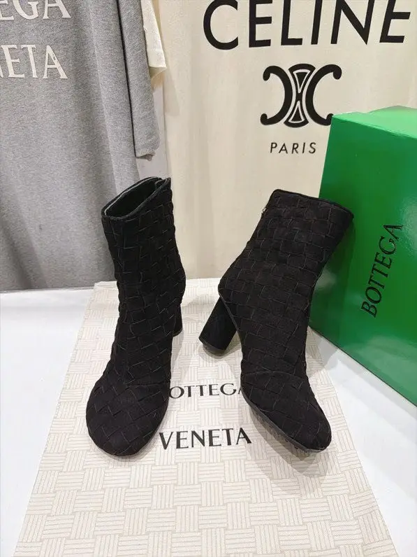 Bottega Veneta — Ботильйони на високому підборах BV Atomic з плетених шкіри
