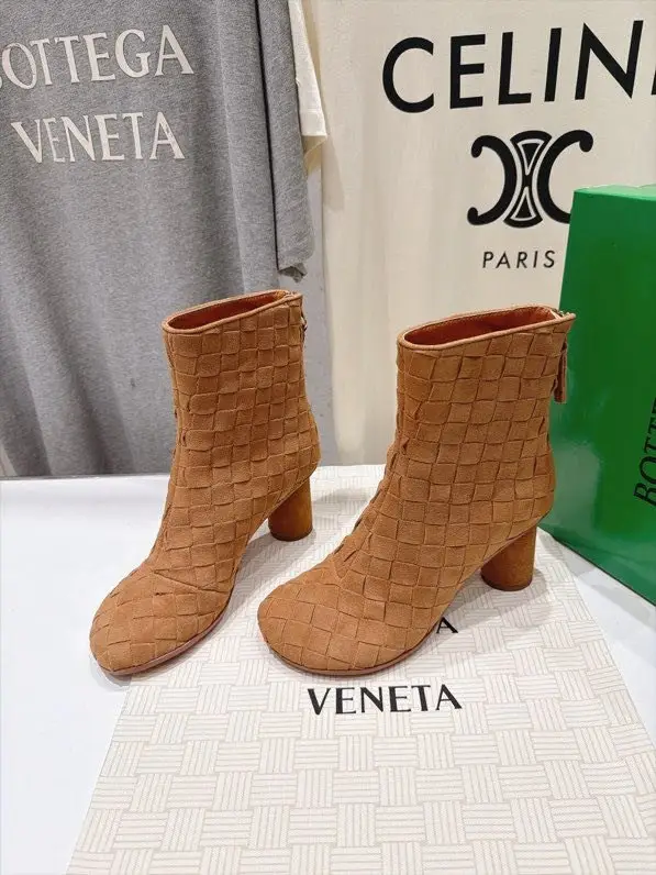 Bottega Veneta — Ботильйони на високому підборах BV Atomic з плетених шкіри