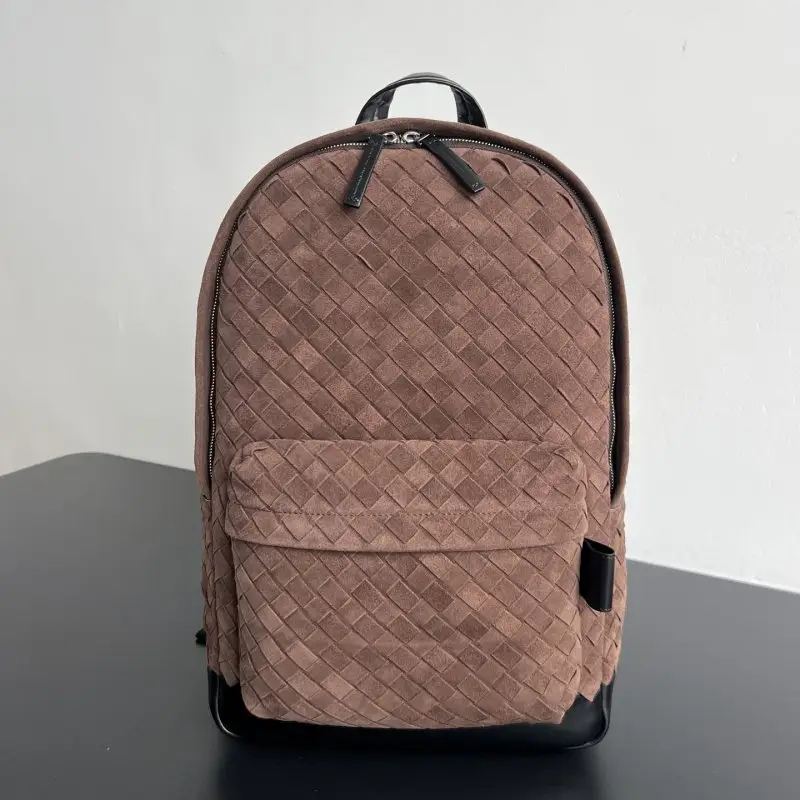 Bottega Veneta — Backpack male suede