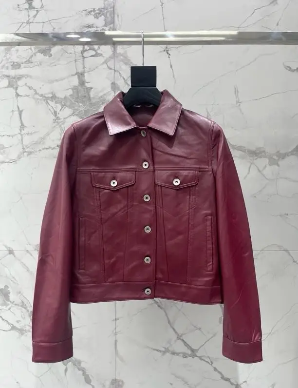 Bottega Veneta — Куртка шкіряна жіноча